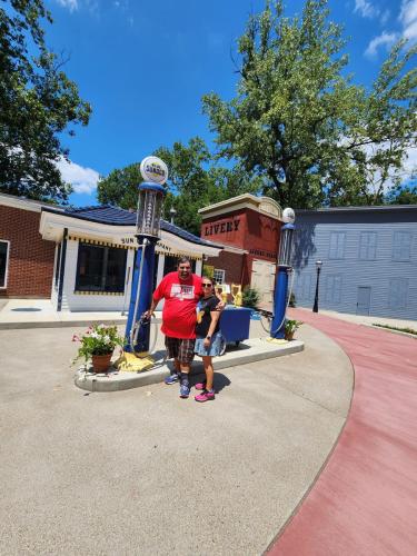 Old gas station