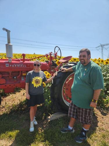 Old tractor