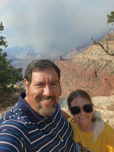 Fire At Grand Canyon